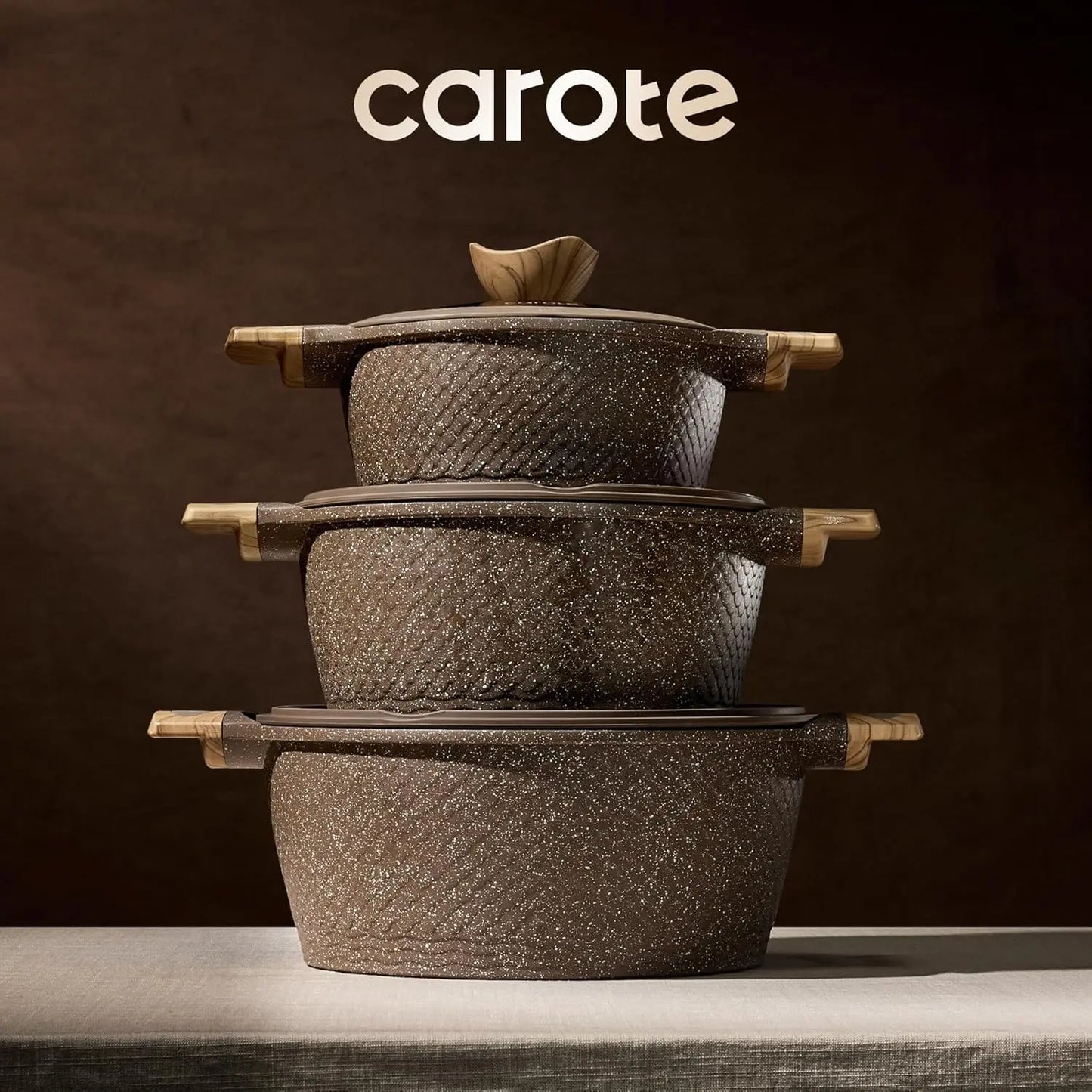 26PCS Nonstick Induction Cookware Set