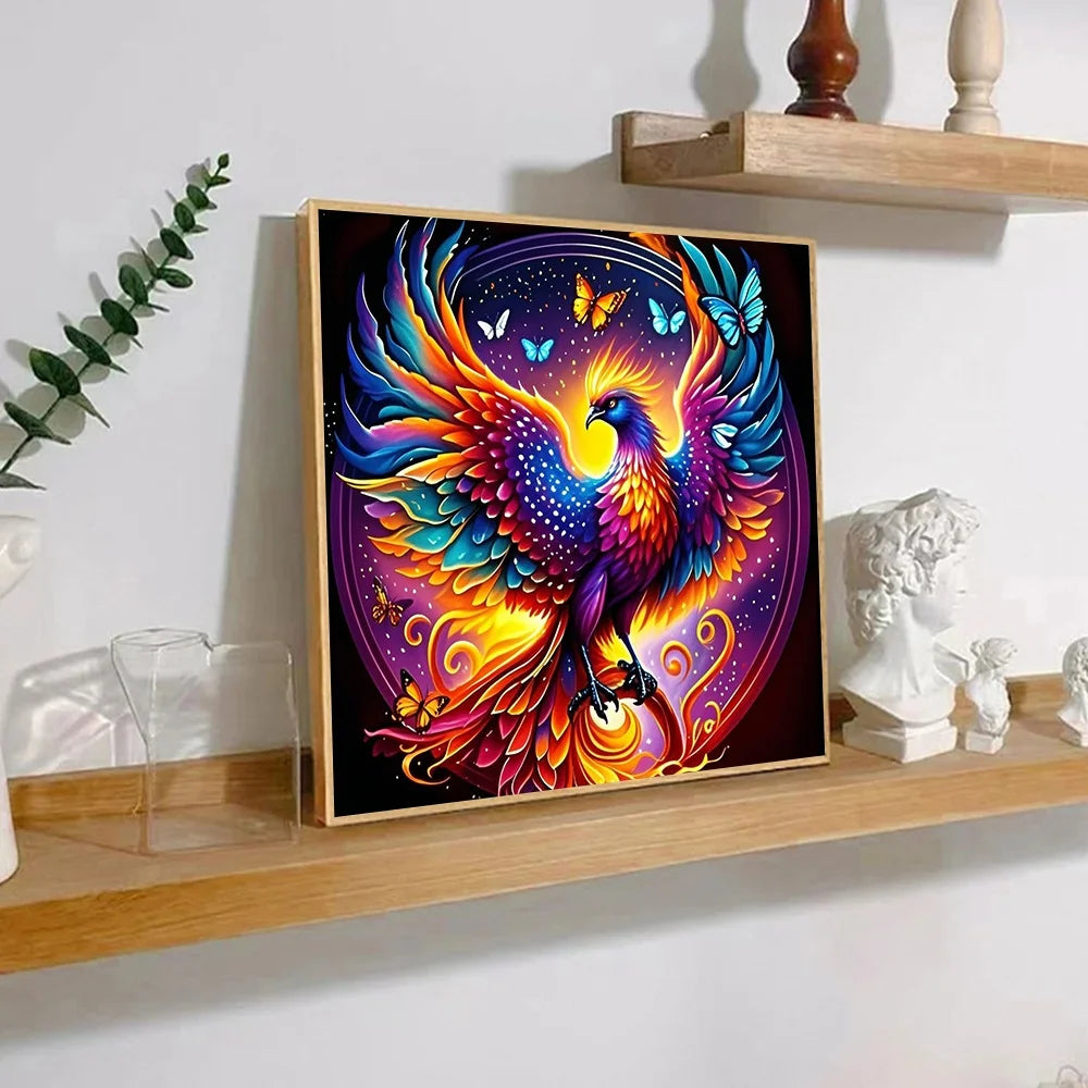 Phoenix Paint By Numbers Craft Kit
