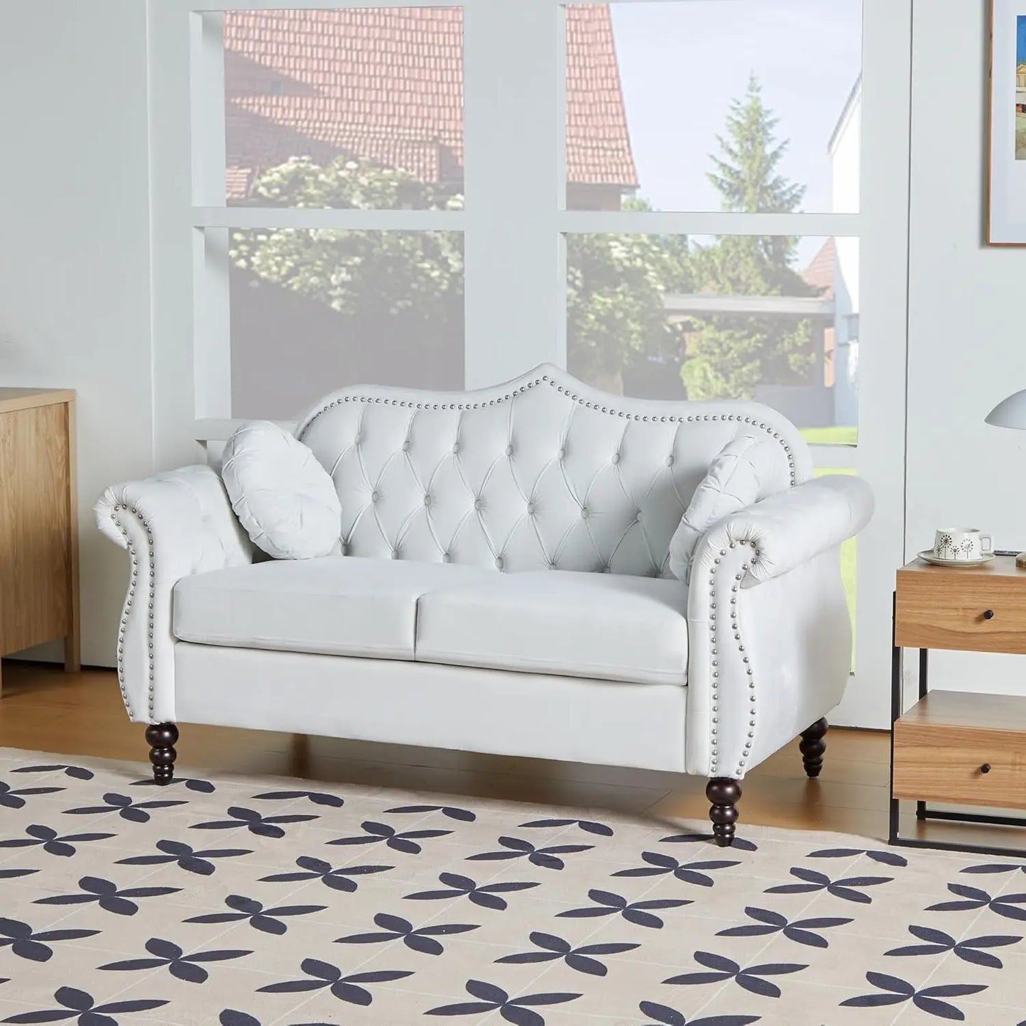 Mid-Century, Modern Chesterfield Sofa