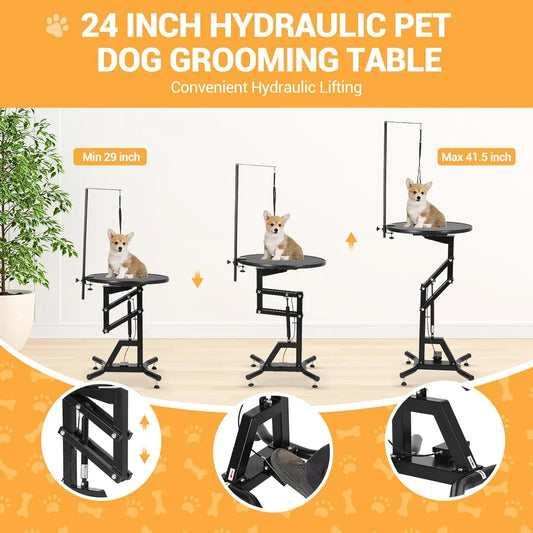 Hydraulic Lift Pet Grooming Table