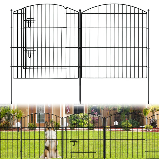 Decorative Garden Fence w/Gate