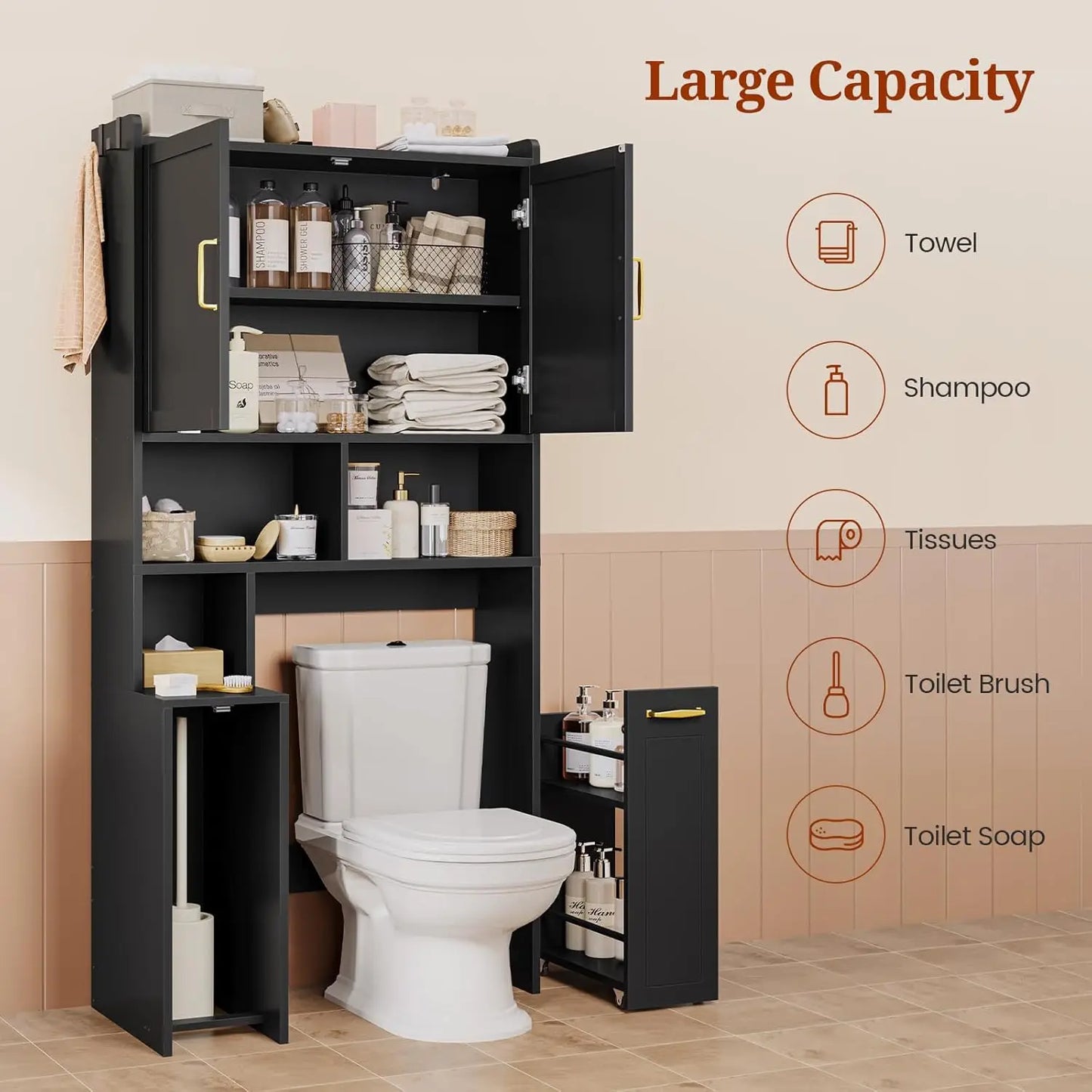 Over The Toilet Storage Cabinet