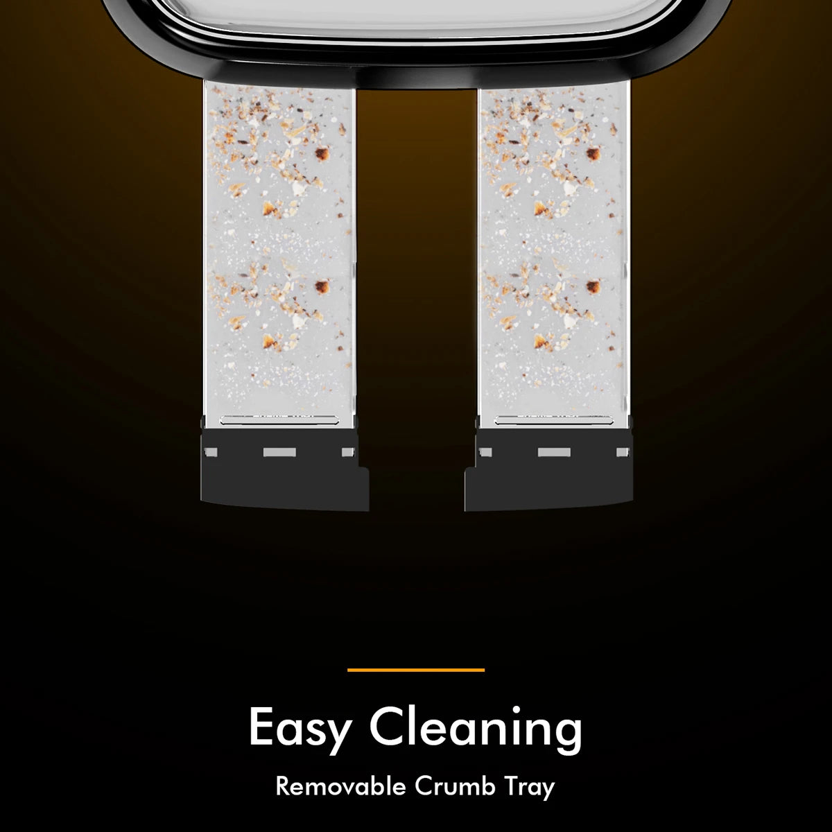 4 Slice Toaster with Extra Wide Slots and Dual Controls