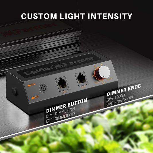 Spider Farmer SF Series LED Grow Light, Full Spectrum Sunlike Phytolamp