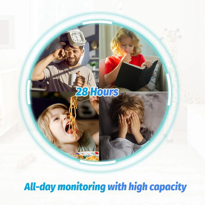 Baby Monitor w/Audio, Night Vision, 2Way Talk & 10 Lullabies