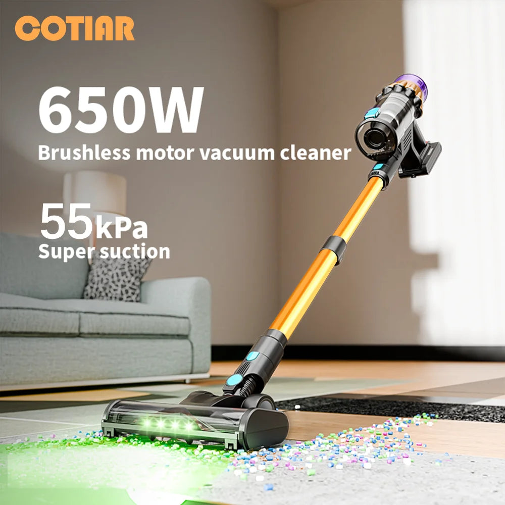 Cordless Handheld Vacuum Cleaner with Removable Battery