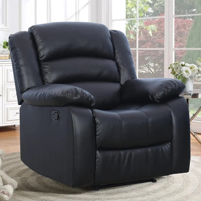 Recliner Chair Set of 2, with Overstuffed Arm and Back