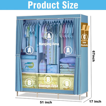 Closet Wardrobe Organizer