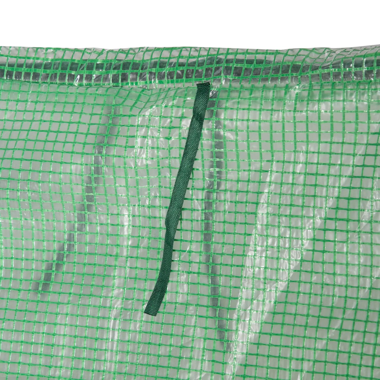 6' X 3' X 3' Portable Garden Greenhouse W/ Pe Mesh Cover & Windows, Green