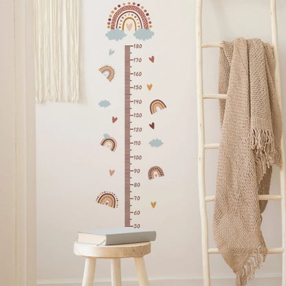 Cartoon Rainbow Growth Chart