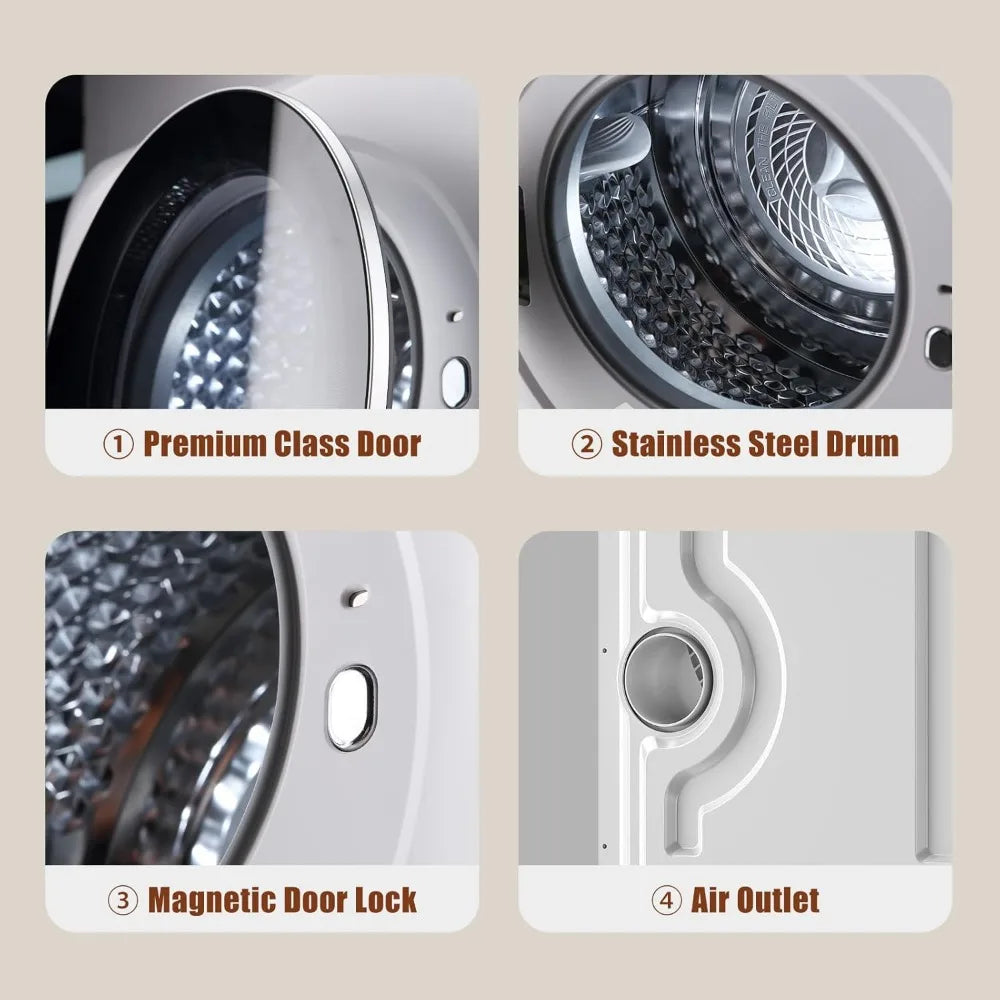 Portable Washer & Dryer Combo Set