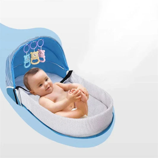 Portable Newborn Bassinet, Foldable