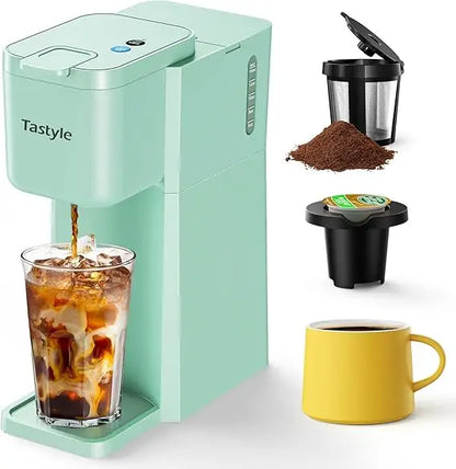 Mini Hot & Iced Single Serve Coffee Maker