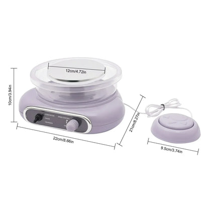 Professional Electric Pottery Wheel Kit-4.7"Turntable w/8 Sculpting Tools