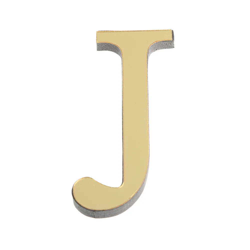 10CM 26 Letters Wall Sticker Decals, Self-Adhesive