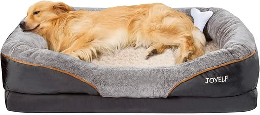 Extra Large Orthopedic Dog Bed w/Removable Washable Cover