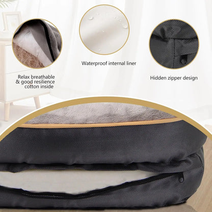 Extra Large Orthopedic Dog Bed w/Removable Washable Cover