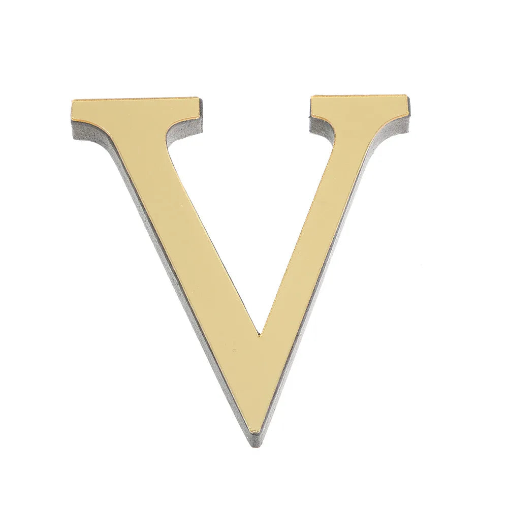 10CM 26 Letters Wall Sticker Decals, Self-Adhesive