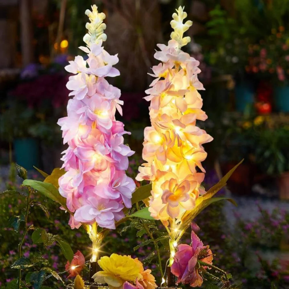 2/4 Pack Upgraded Solar Garden Lights with 36 LEDs