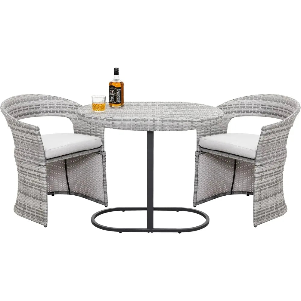 3 Piece Patio Bistro Set