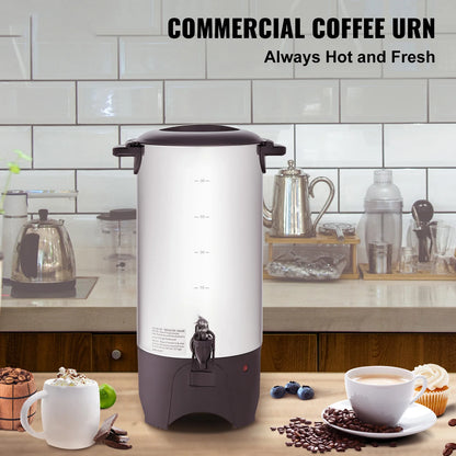 50 Cup 1000 Watt Commercial Quick Brewing Coffee Urn