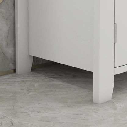 Bathroom Vanity Cabinet with U-Shape and Adjustable Internal Shelf