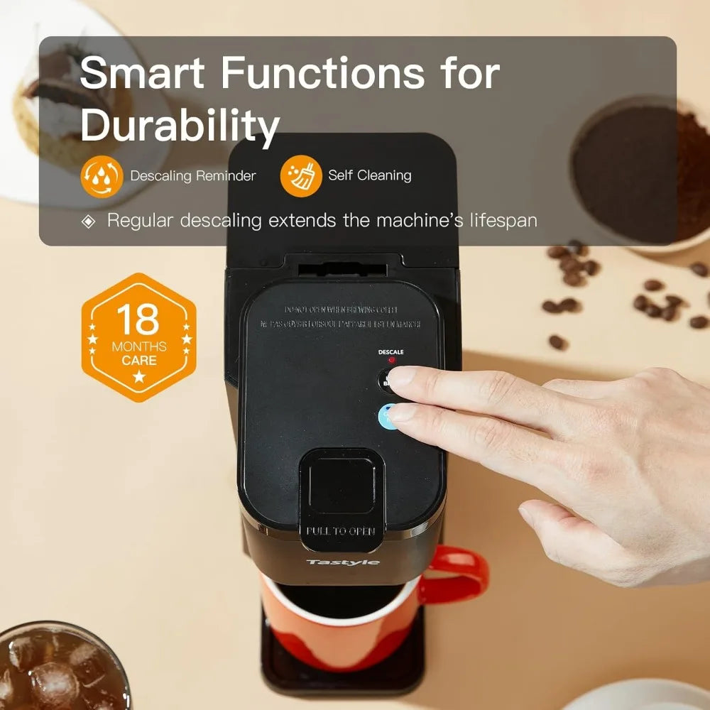 Mini Hot & Iced Single Serve Coffee Maker