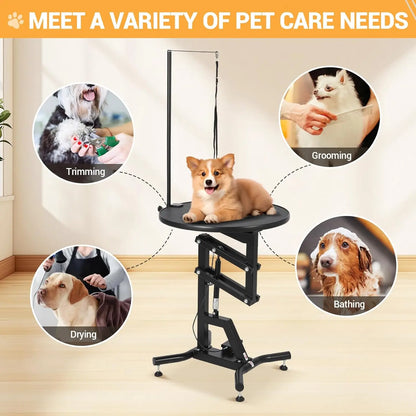 Hydraulic Lift Pet Grooming Table
