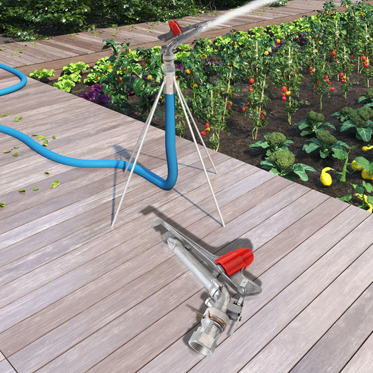 Agriculture Irrigation Sprinkler 360° Adjustable Watering for Garden