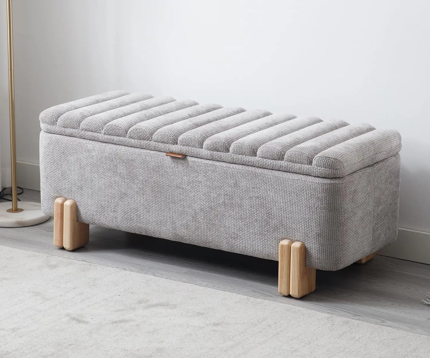Storage Entryway Bench Upholstered