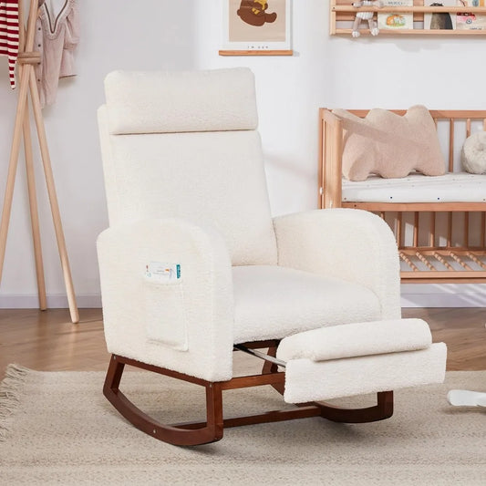 Rocking Chair with High Back, Glider