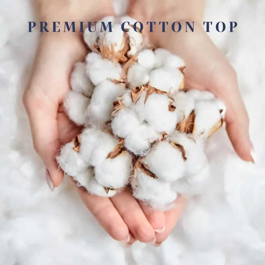Deep Pocket Thick Mattress Pad with Breathable Cotton Cover