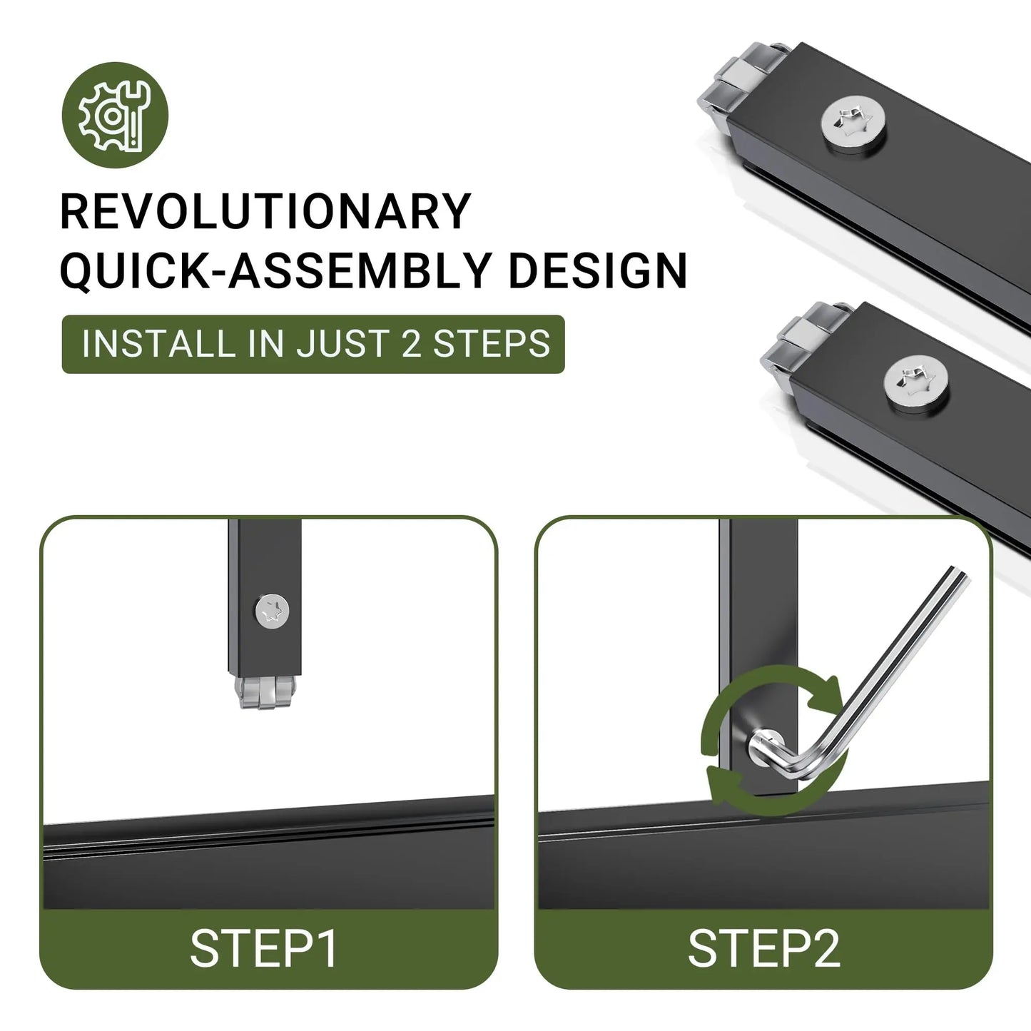 T-Shape 12x12FT Polycarbonate Greenhouse w/Vent Windows