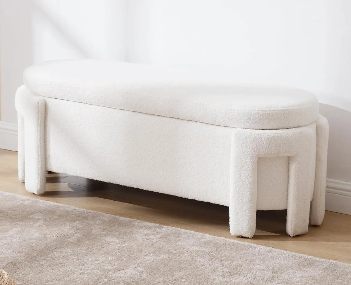 Storage Entryway Bench Upholstered