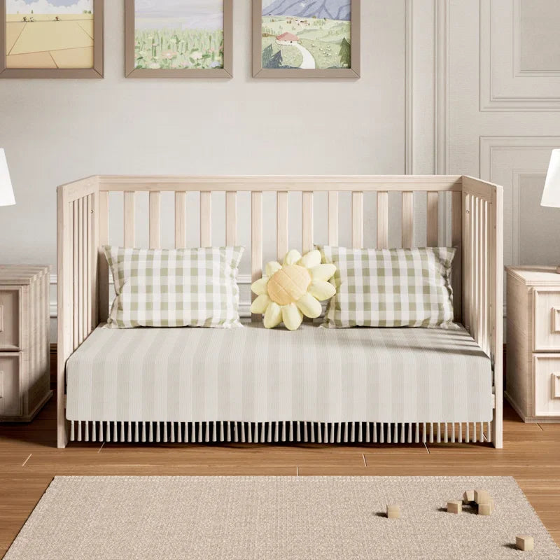 11-in-1 Convertible Crib, with 4 Mattress Heights,