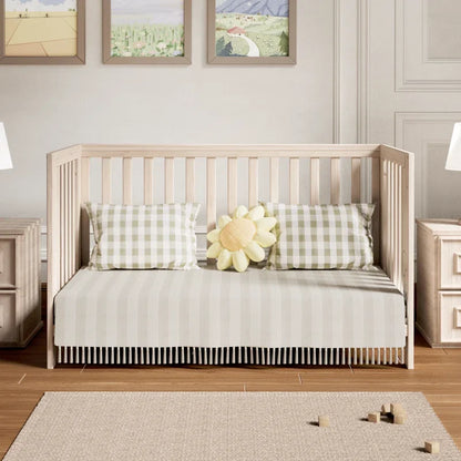 11-in-1 Convertible Crib, with 4 Mattress Heights,