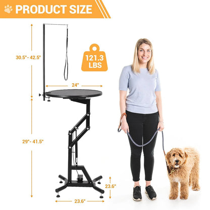 Hydraulic Lift Pet Grooming Table