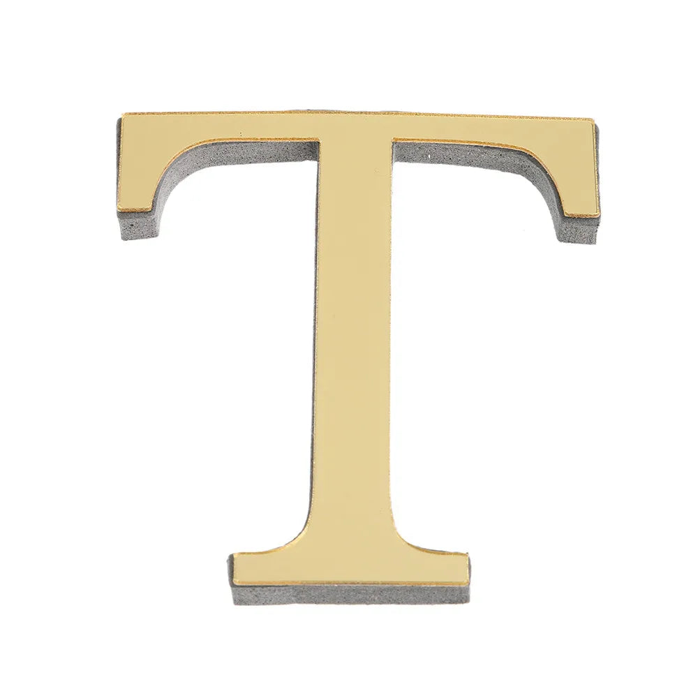 10CM 26 Letters Wall Sticker Decals, Self-Adhesive