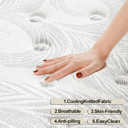 Gel Memory Foam Mattress with Individual Pocket Springs