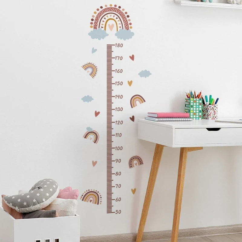 Cartoon Rainbow Growth Chart