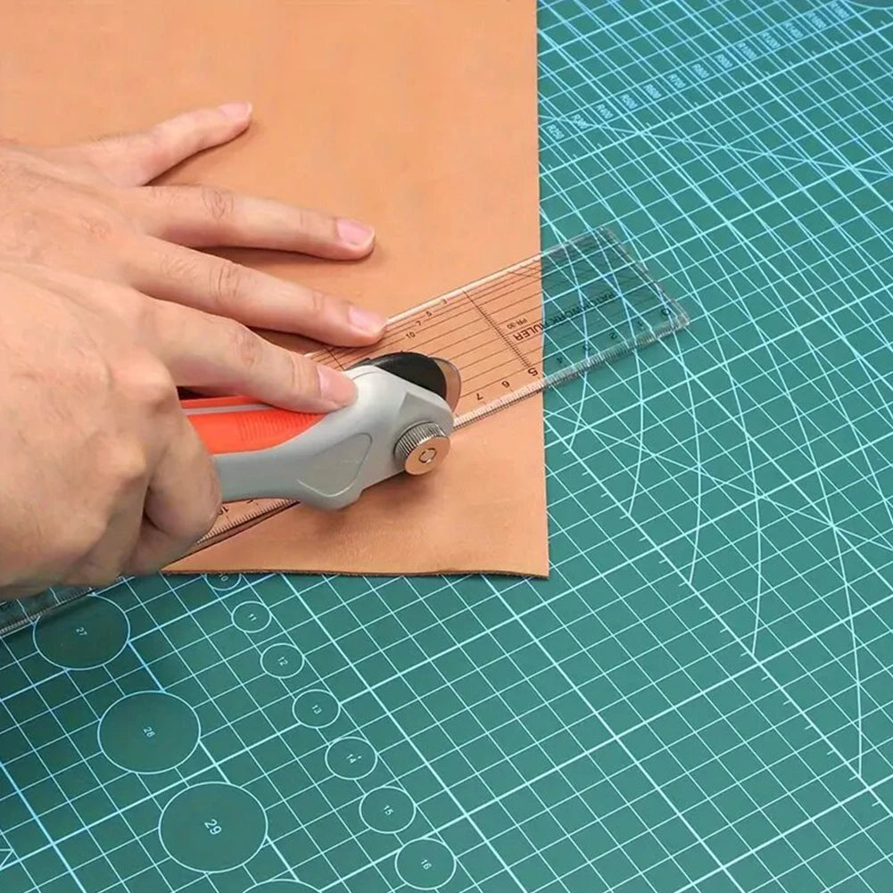 Double-Sided Gridded Cutting Mat for Fabric Arts Crafts