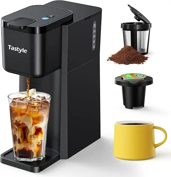 Mini Hot & Iced Single Serve Coffee Maker