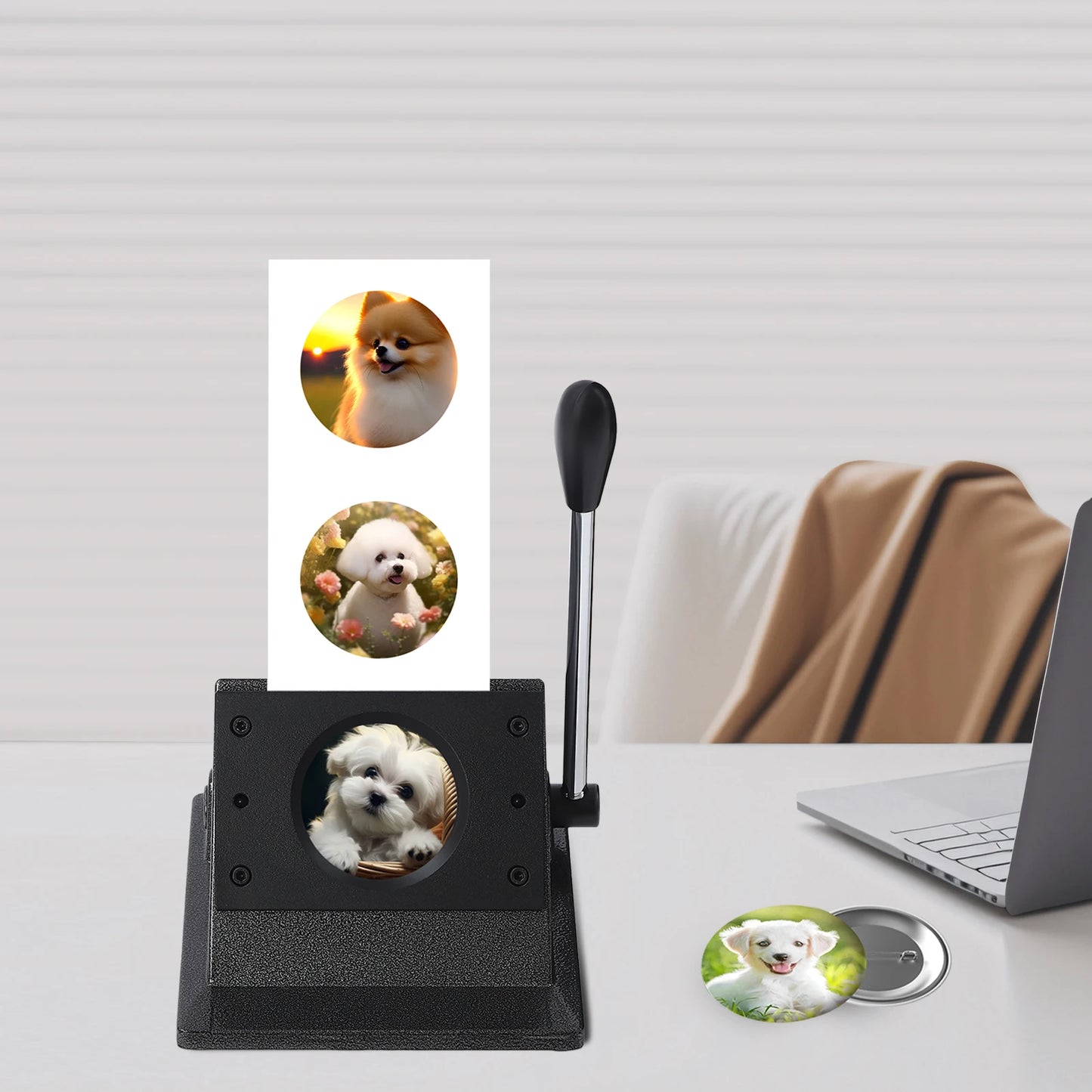 58mm Manual Tabletop Punch Die Cutter