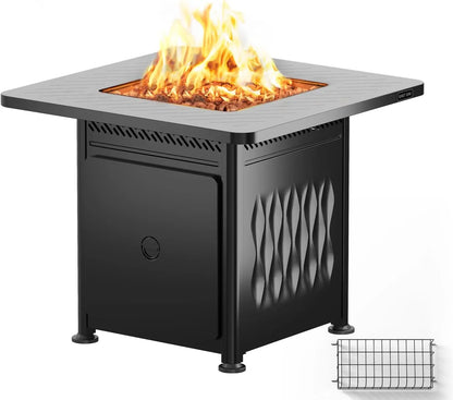 Fire Pit With 52,000 BTU Burner