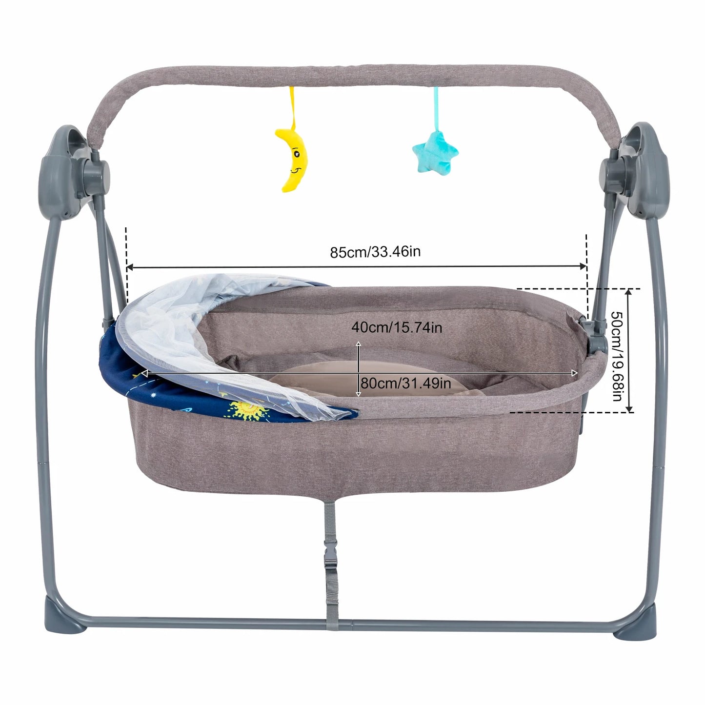 5 Speed Baby Cradle Swing, Auto Rocking