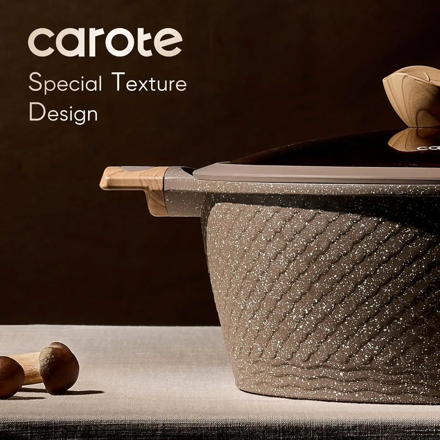 26PCS Nonstick Induction Cookware Set