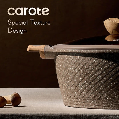 26PCS Nonstick Induction Cookware Set