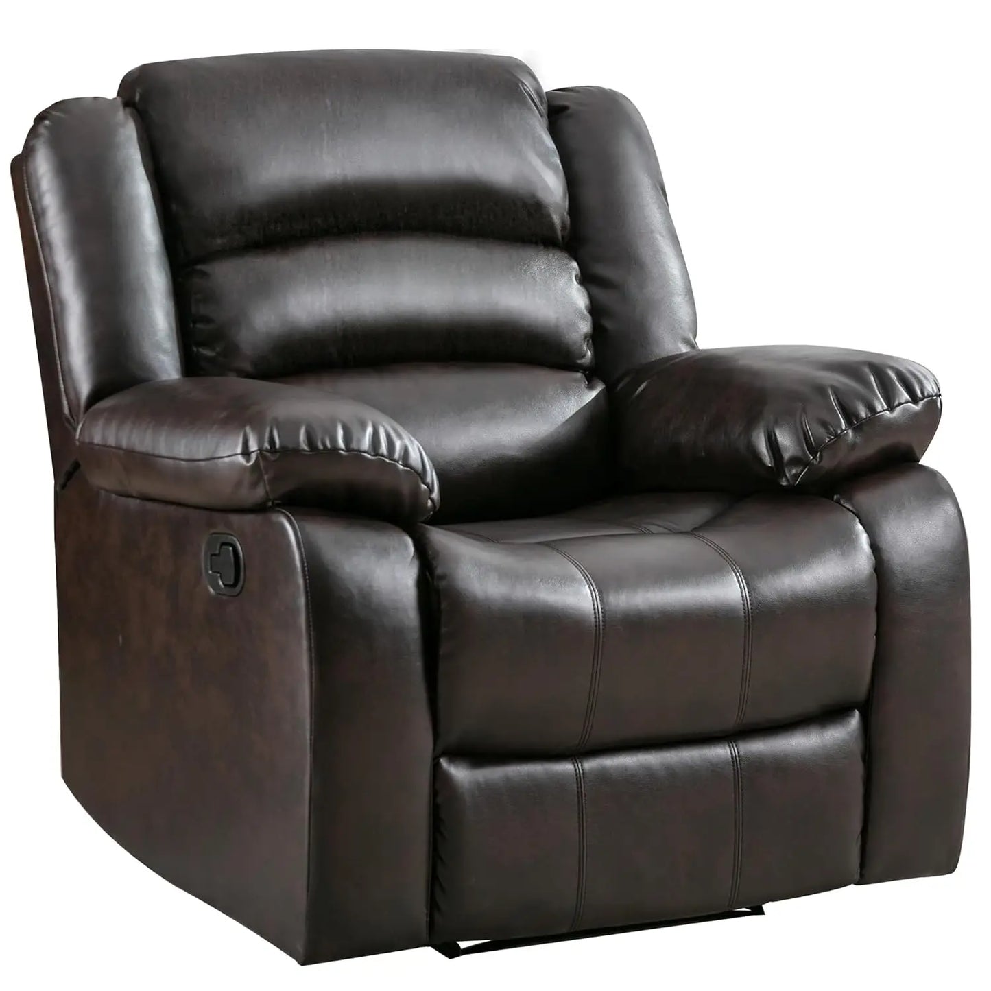 Recliner Chair Set of 2, with Overstuffed Arm and Back