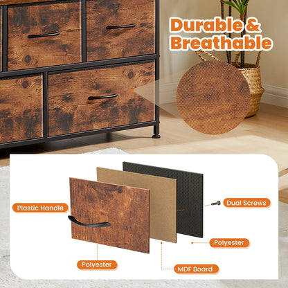 Multilayer Shoe Rack Dresser With 5 Drawers