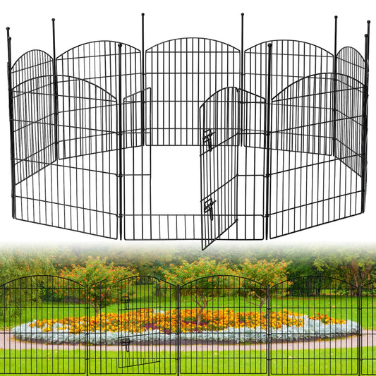 Decorative Garden Fence w/Gate